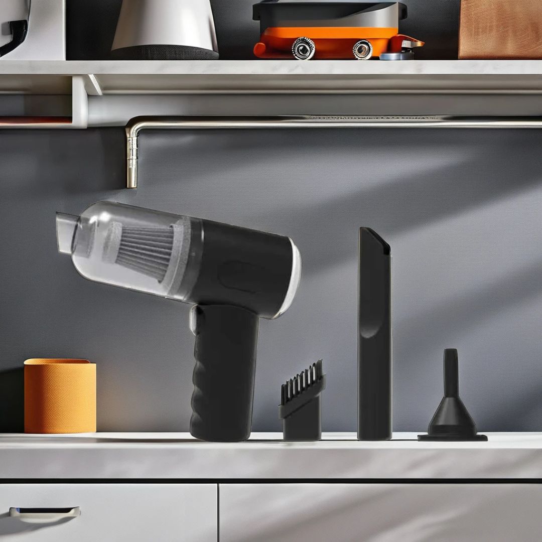 Aspirateur de voiture portable rechargeable USB 3 EN 1