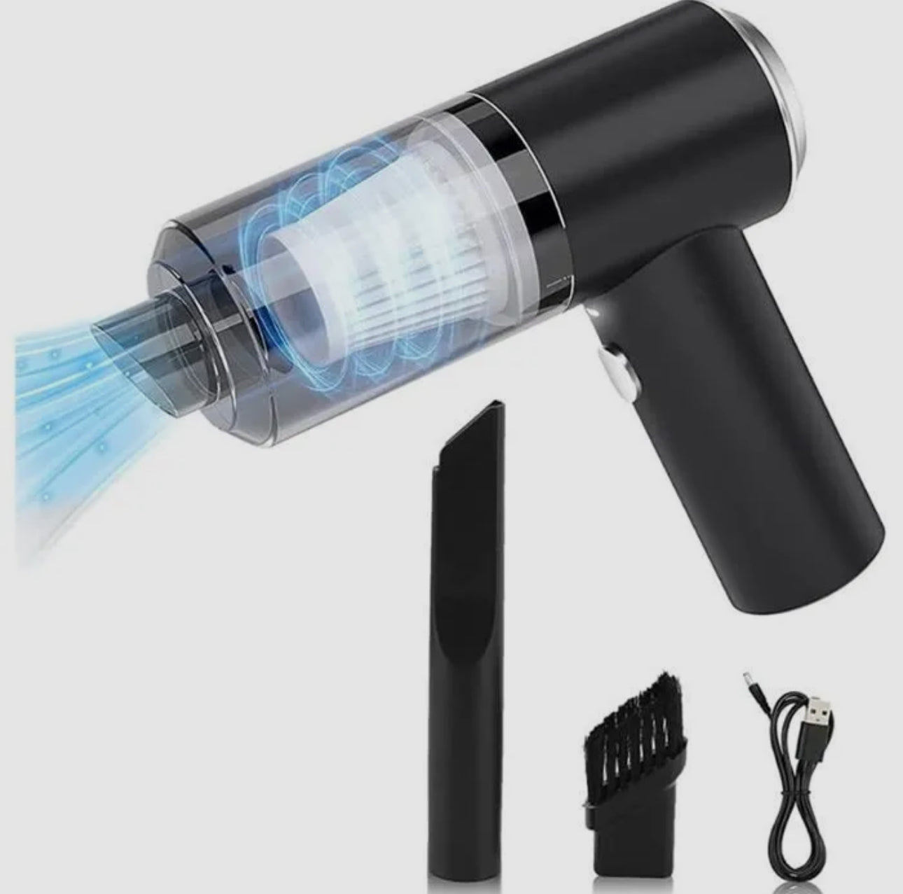 Pack Fraîcheur + Propreté – Ventilateur 3 Têtes + Mini Aspirateur OFFERT